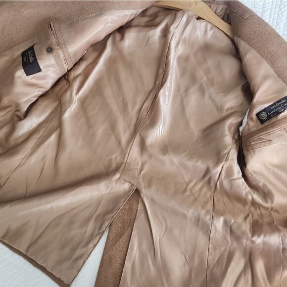 Tasso Elba Pure Camel Hair luxury blazer sport jacket - Picture 15 of 16